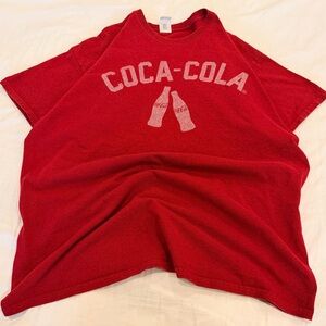 Vintage Gildan Red Coca-Cola T-Shirt size XL